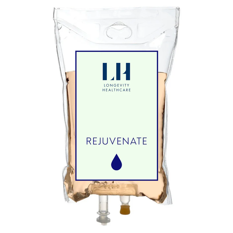 Rejuvenate IV therapy set of 3 treatments at Longevity Healthcare