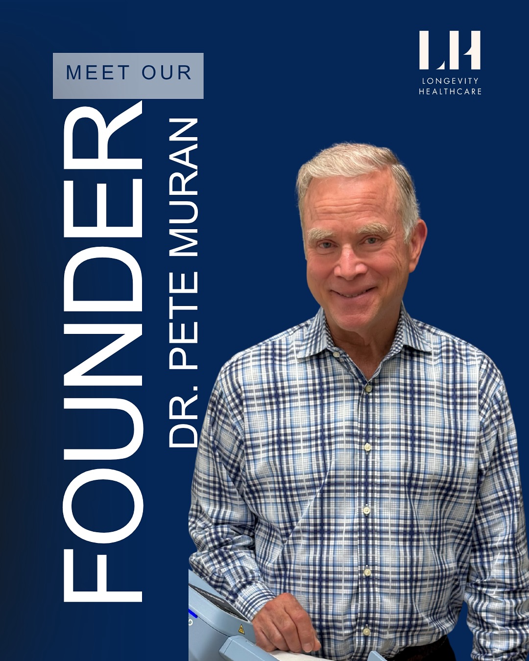 Dr. Peter Muran, M.D., founder of Longevity Healthcare, specializing in functional, regenerative, and aesthetic medicine